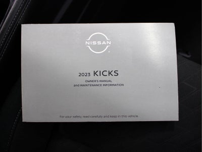 2023 Nissan Kicks SV Xtronic CVT