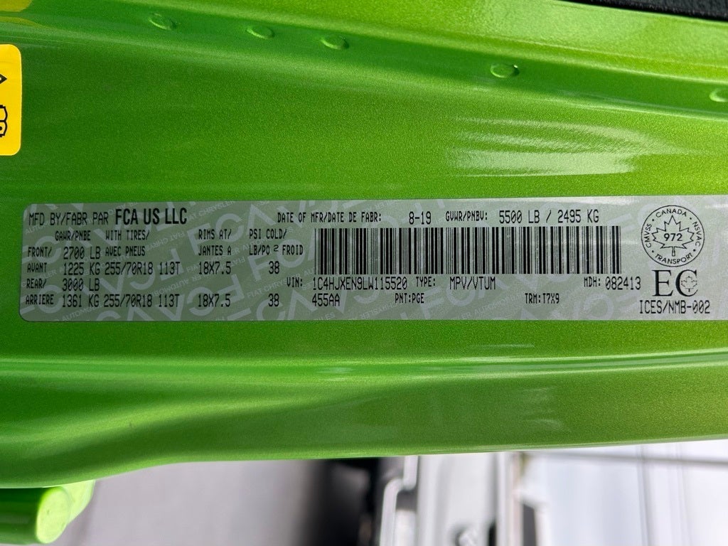 2020 Jeep Wrangler Unlimited Sahara