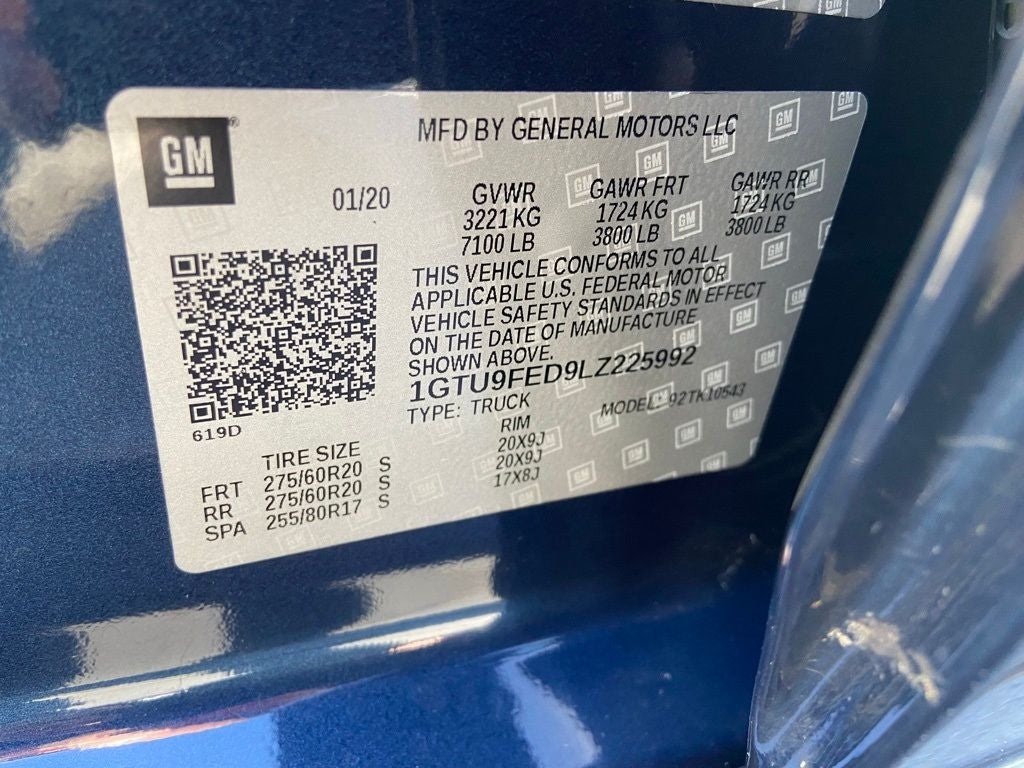 2020 GMC Sierra 1500 Denali Ally Certified! Lane Assist,Heads Up,Sunroof,Runni