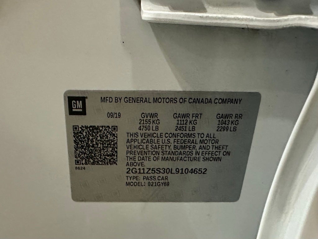 2020 Chevrolet Impala LT