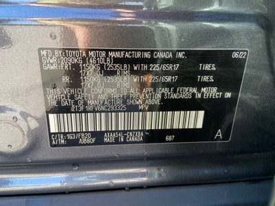 2022 Toyota RAV4 LE 1 Owner 4WD Only 39865 Miles