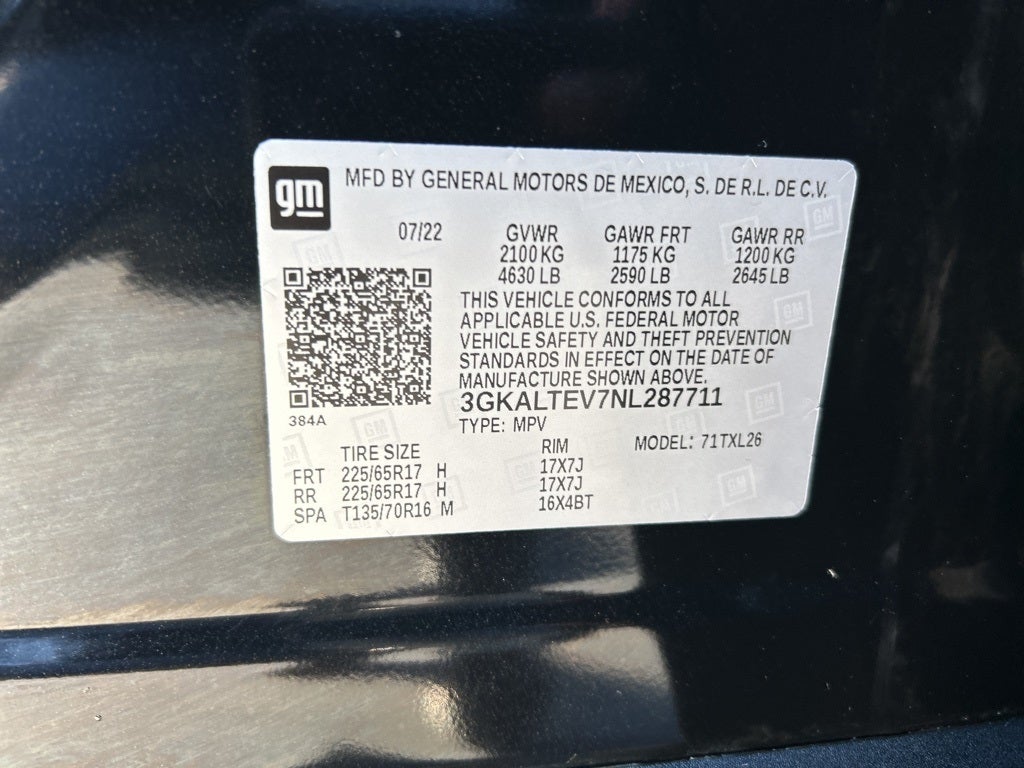 2022 GMC Terrain SLE CARBRAVO CERTIFIED